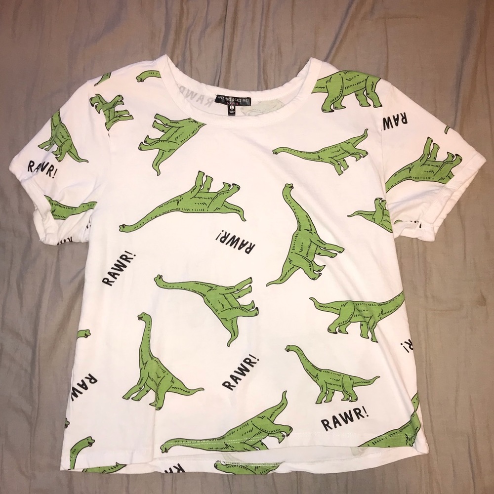 LOVE PEACE & LAZY DAYS Dinosaur Rawr T-shirt